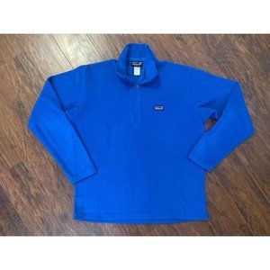 Patagonia Synchilla Fleece Jacket Mens Medium Blue Pullover